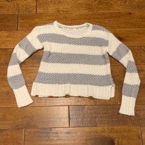 Aeropostale Knit Striped Sweater